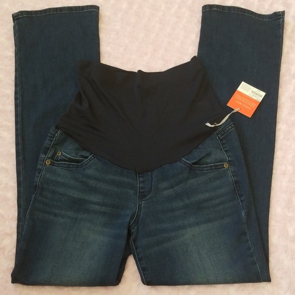 NWT 🎉Host Pick🎉 Maternity Bootcut Denim Jeans - Picture 3 of 8